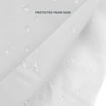 thumbnail image 3 of Funda para motocicleta al aire libre PEVA, bolsa protectora contra el sol o la lluvia, Protector impermeable para motocicleta para coche, vehículo, bicicleta, plateado, 3 of 8
