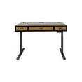 thumbnail image 6 of Mid-Century Wood Electronic Sit/Stand Desk Standing Desk Black, 6 of 13