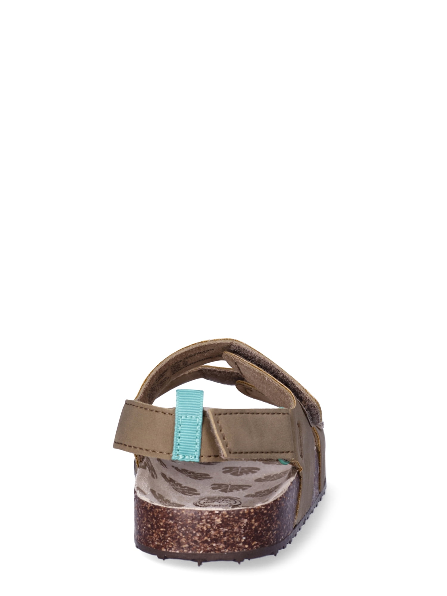 Wonder Nation Toddler Boy Double Band Footbed Sandals