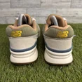 thumbnail image 4 of New Balance 997H Olive Leaf Sunflower Leather Sneaker Casual Shoes Size 8.5, 4 of 5