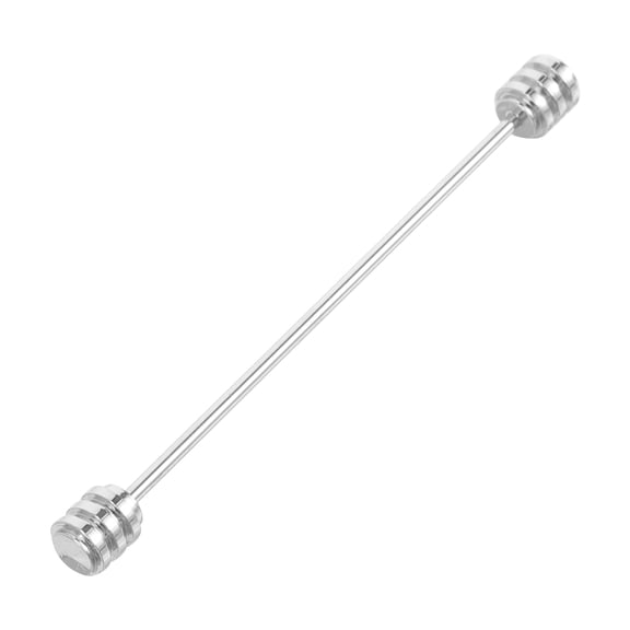 WHAMVOX 1Pcs Dress Shirt Collar Accessories Tie Pin for Men in Silver