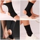 thumbnail image 3 of 1 par de tobilleras deportivas para adultos, tobilleras de compresión para baloncesto, fútbol, correr y más, color negro, talla para adultos, protección para esguinces de tobillo., 3 of 8