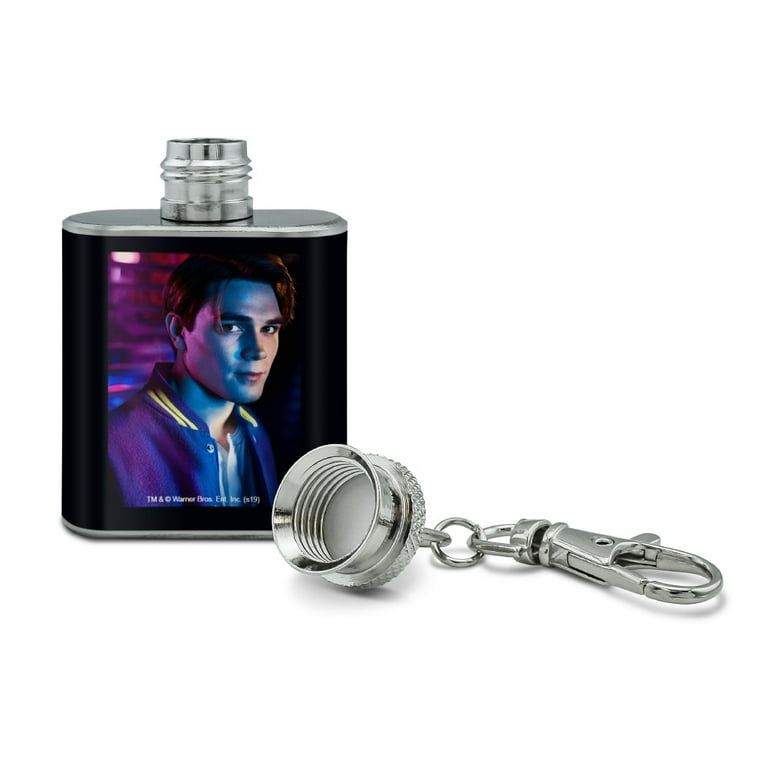 Riverdale Archie Character Stainless Steel 1oz Mini Flask Key Chain Walmart
