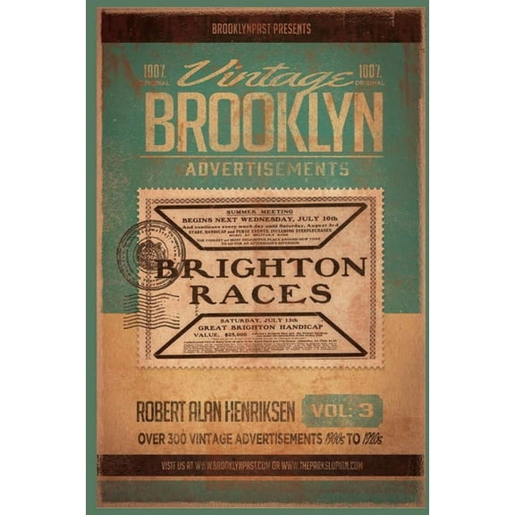 Vintage Brooklyn Advertisements Vol 3 (Paperback)