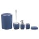thumbnail image 5 of productos de baño 5x Accesorios De Baño Set Jabonera Dispensador De Jabón Regalo De Inauguración Azul Magideal productos de baño, 5 of 7