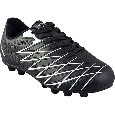 

Vizari Unisex-Kid s Youth and Junior Boca FG Soccer Shoe for Outdoor Firm Ground Football Game-Black/White