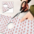 thumbnail image 6 of Yayeee Faucet Mat for Kitchen Sink 14.7" Diatomite Long Splash Guard Pad, Blue Stripes Lobster Pattern, 6 of 7