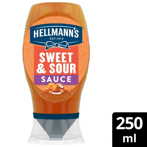 Hellmann's Sweet and Sour Sauce 250ml, Imported from Britain