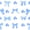 Blue Flower, variant on Erosebridal Kids Kawaii Gradient Bowknot Bed Sheets 4pcs,Watercolor Clover King Sheets for Teens Girls,Ultra Soft Home Decor