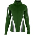 thumbnail image 3 of Holloway Sportswear L Womens Aerial Jacket Forest/Graphite/White 229772, 3 of 4