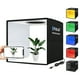 thumbnail image 4 of Caja suave de luz JUEGO DE ILUMINACIÓN PLEGABLE PORTABLE MODIFORADOR DE COPPA FOTOGRAFIA CAJA CON FONDOS DE 12 Colores, 4 of 7