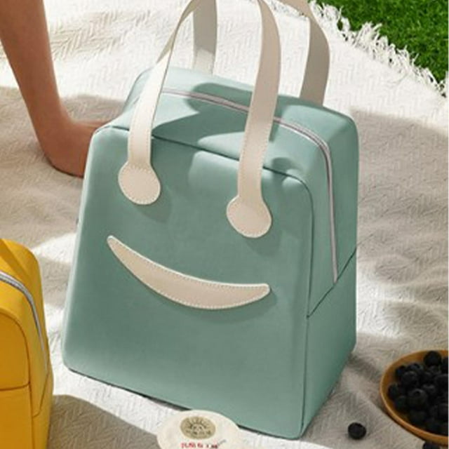 Bolsa de Almuerzo Aislada Linda Bolsa de Almuerzo Reutilizable con Aislamiento Bento Lonchera para Llevar a Mano de Tela Oxford de Gran Capacidad para Niños Adolescentes ANGGREK Otros