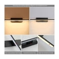 thumbnail image 4 of Pinsurad Modern Dimmable Wall Lamp Frosted White Acrylic Shade Rotating Design, 4 of 5