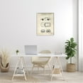 thumbnail image 5 of Stupell Industries Automobile Car Technical Outline Diagram Blueprint Patent Framed Wall Art, 24 x 30, Design by Karl Hronek, 5 of 5