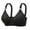 #0155-Black, variant on Xucatan Womens Push Up Bras Seamless Wireless Full Coverage Bra Adjustable Straps Wire Free Breathable Everyday Bra Comfort No Underwire Bra Gift