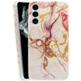 thumbnail image 6 of KIQ Marble TPU Series For Samsung Galaxy S22 Plus Case Soft Shockproof Marble Glittery Protective S22+ Case For Samsung Galaxy S22 Plus 2022 (Dusty Pink), 6 of 9