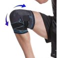 thumbnail image 2 of outdoor Football Basketball Riding Knee Pads Breathable Knee Pads(blue)_Perfect Gift, 2 of 4