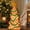 G, variant on Lypsnake Lighted Blow Mold Peppermint Tree,Red White Striped Peppermint Topped Resin Christmas Tree Figurine,Tabletop Decor for Christmas Mantel Shelf Display