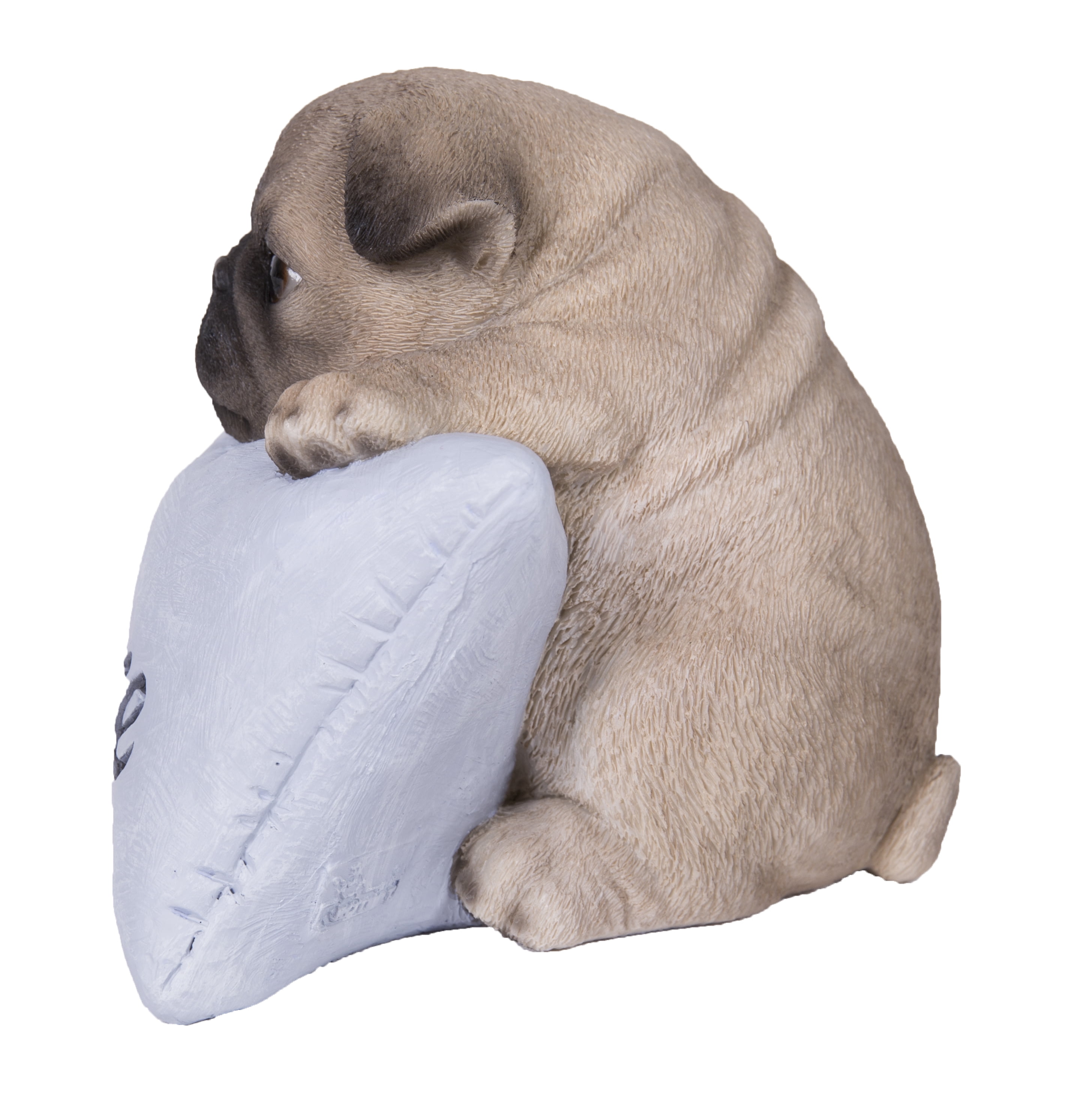 Hi-Line Gift PUG WITH WELCOME SIGN