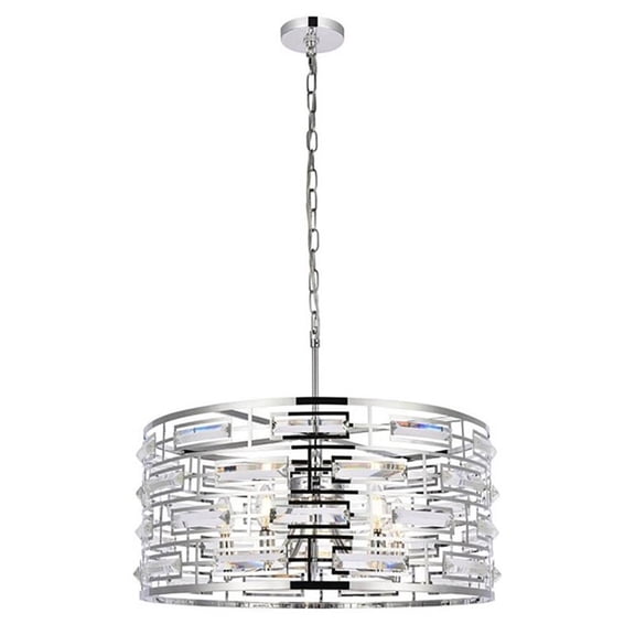 Kennedy 24 inch pendant in chrome