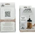 thumbnail image 2 of reCAP® Mason Jars Pour Spout Lid, Made in the USA, BPA-Free, Regular Mouth, Black, 2 of 3