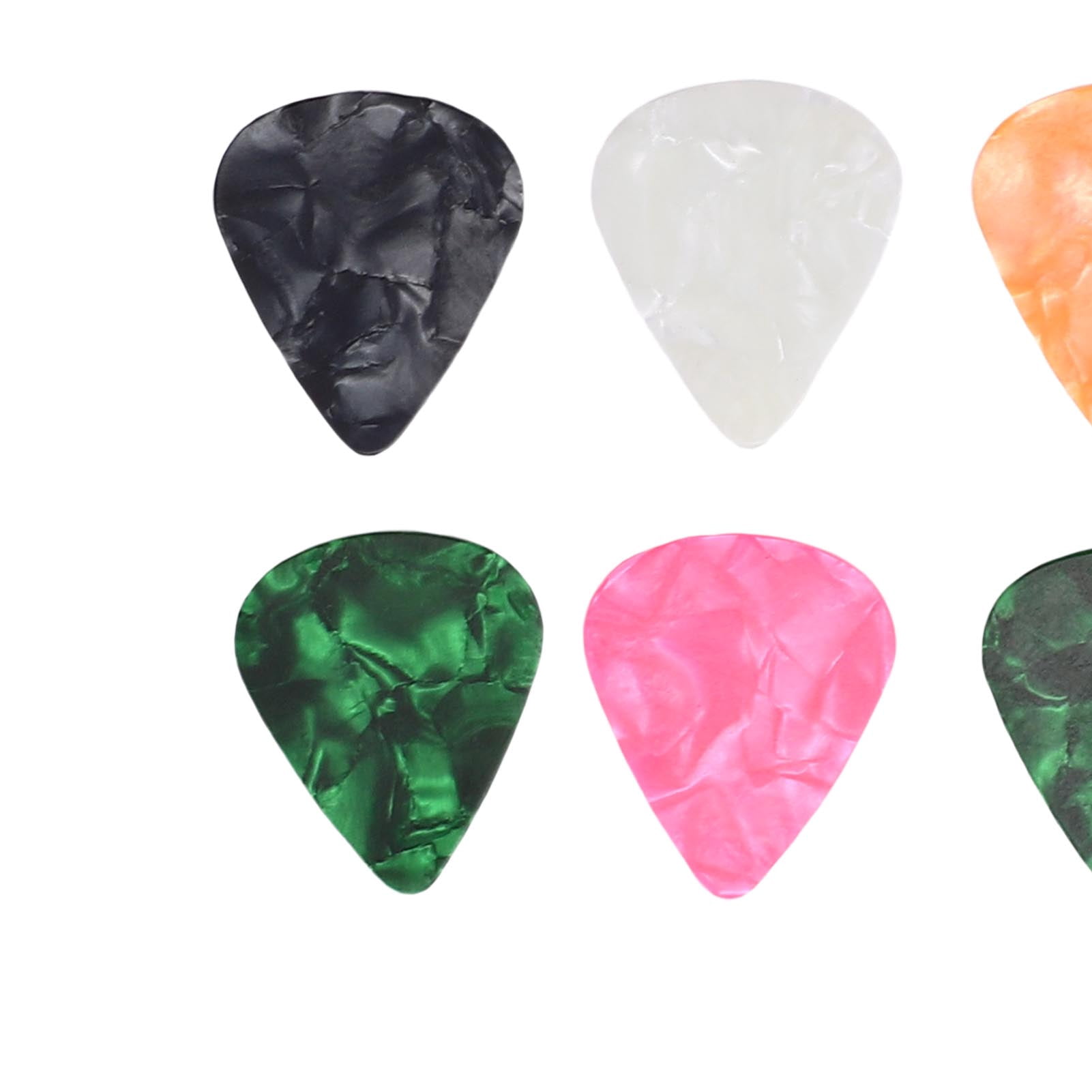 YAHHU 15-Piece Guitar Slide Pick Set 60mm / 2.36 inches Glass Brass Stainless Steel Slides with Finger Picks Holder Storage Bag for Acoustic Electric Bass