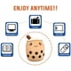 thumbnail image 4 of Funny Doll Pearl Milk Tea Cup - Milk Tea Pillow Brown Triangle (50cm) Adepaton LL-1594, 4 of 6