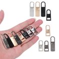 thumbnail image 4 of Mango De Extensión De Cremallera De Metal, Conveniente Reemplazo De Lengüeta De Tirador De Cremallera, Desmontable, 16 Piezas, Duradero, Extraíble Para Bolsas De Maletas OTVIAP Metal Zipper Extension Handle, 4 of 8