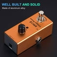 thumbnail image 2 of Kmise Vintage Phase Guitare Électrique Pédale d'Effets Mini Type Simple Dc 9V True Bypass, 2 of 5