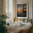 thumbnail image 4 of Verrazano Sunset - Staten Island New York Photography Bridge Sunset Coast Water Scenic Landscape Unframed Wall Art Print 22 x 28 inches, 4 of 13