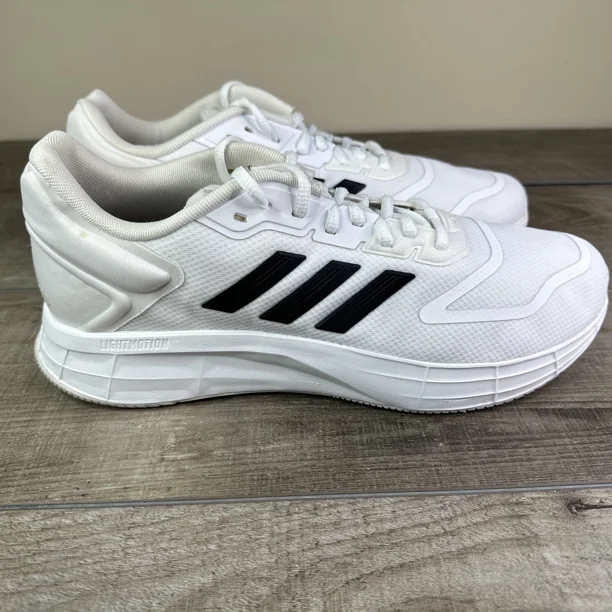 Ad-id-as Duramo 10 Mens Size 11.5 Shoes Sneakers Runinng GW8348 Black White