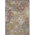 thumbnail image 3 of Nourison Juniper Floral Terracotta Multicolor 5'3" x 7'3" Area Rug, (5x7), 3 of 9