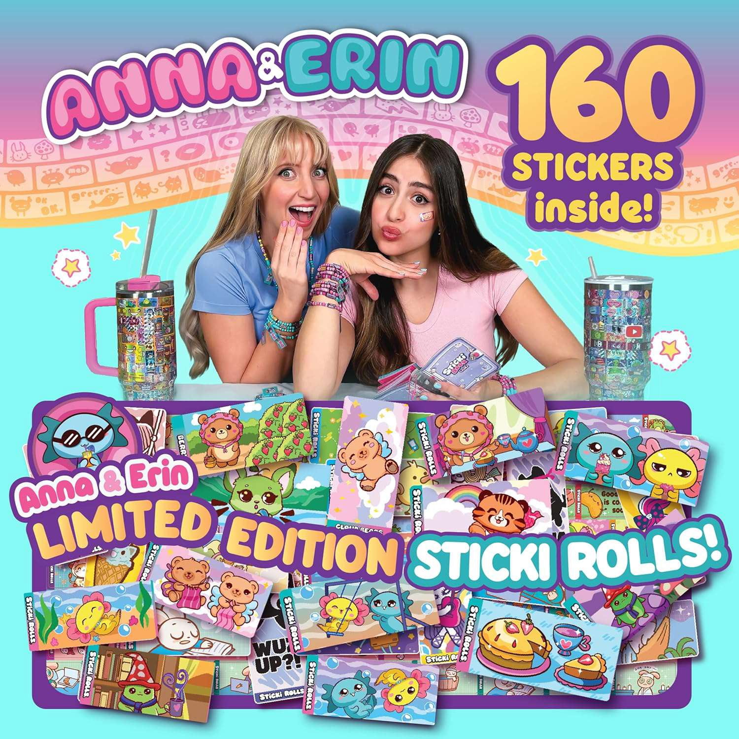 Sky Castle Sticki Rolls ANNA and ERIN BFF Pack