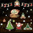 thumbnail image 1 of Pegatinas de pared de árbol de Navidad pegatinas de cristal de ventana DIY creativas, 1 of 5