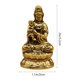thumbnail image 5 of unbranded Decorativa Kannon En Latón Dorado Para Oficina Y Espacios Varios, 5 of 6