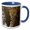 Blue/White, variant on 3drose, Africa. Tanzania. Leopard in Tree at Serengeti Np-af45 Rbe0094 - Ralph H. Bendjebar, 11oz Two-tone Yellow Mug
