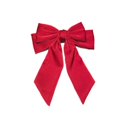 thumbnail image 4 of 2 lazos de terciopelo rosa para el pelo para niñas, pinzas para el pelo, accesorios para coletas para niñas y niños pequeños, 4 of 5