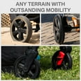 thumbnail image 4 of EVER ADVACNED SIDE-UNZIP WAGON STROLLER FOR 2 KIDS,BLUE, 4 of 11