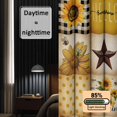 thumbnail image 3 of Orange Coastal Blackout Curtains for Bedroom/Living Room, Pinch Pleated Black Out Curtains, Turtle Nautical Anchor Octopus Starfish Room Darkening Window Drapes with Hooks 2 Panels, 39"x70", 3 of 8