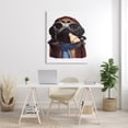 thumbnail image 2 of Stupell Industries Air Pilot Pug Vintage Pet Fashion Dog Bone Animals & Insects Painting Gallery Wrapped Canvas Print Wall Art, 36 x 48, 2 of 6