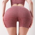 thumbnail image 2 of Stylish Women's Seamless Sport Shorts Pants Breathable Quick Drying Shorts for Workout Cycling, 2 of 5