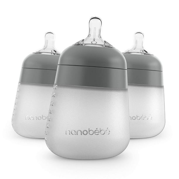 Nanobebe Flexy Silicone Baby Bottle, Anti-Colico, Sensacion NANOBEBE NANOB?B?
