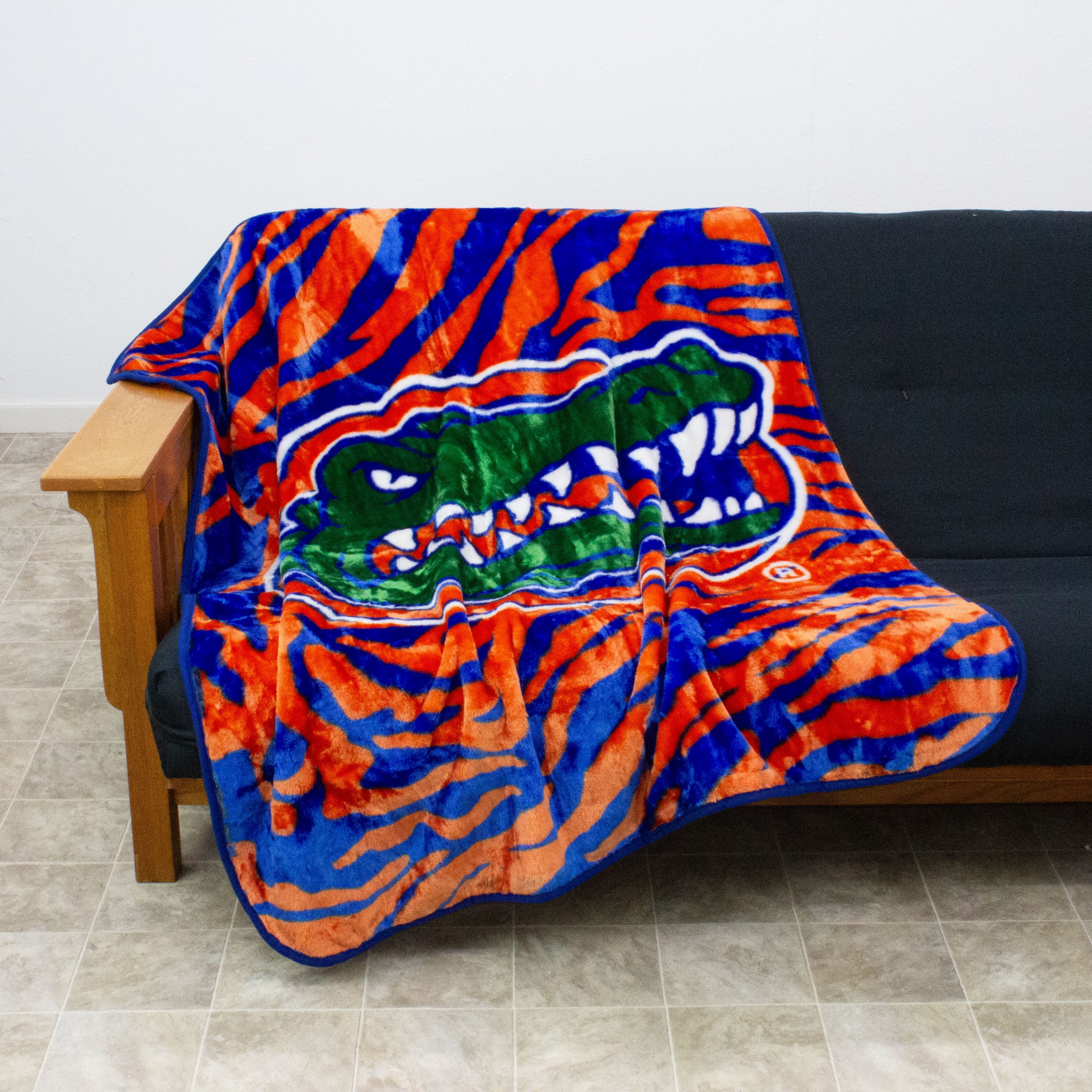 College Covers Everything Comfy Florida Gators Soft Raschel Throw Blanket, 60" x 50"