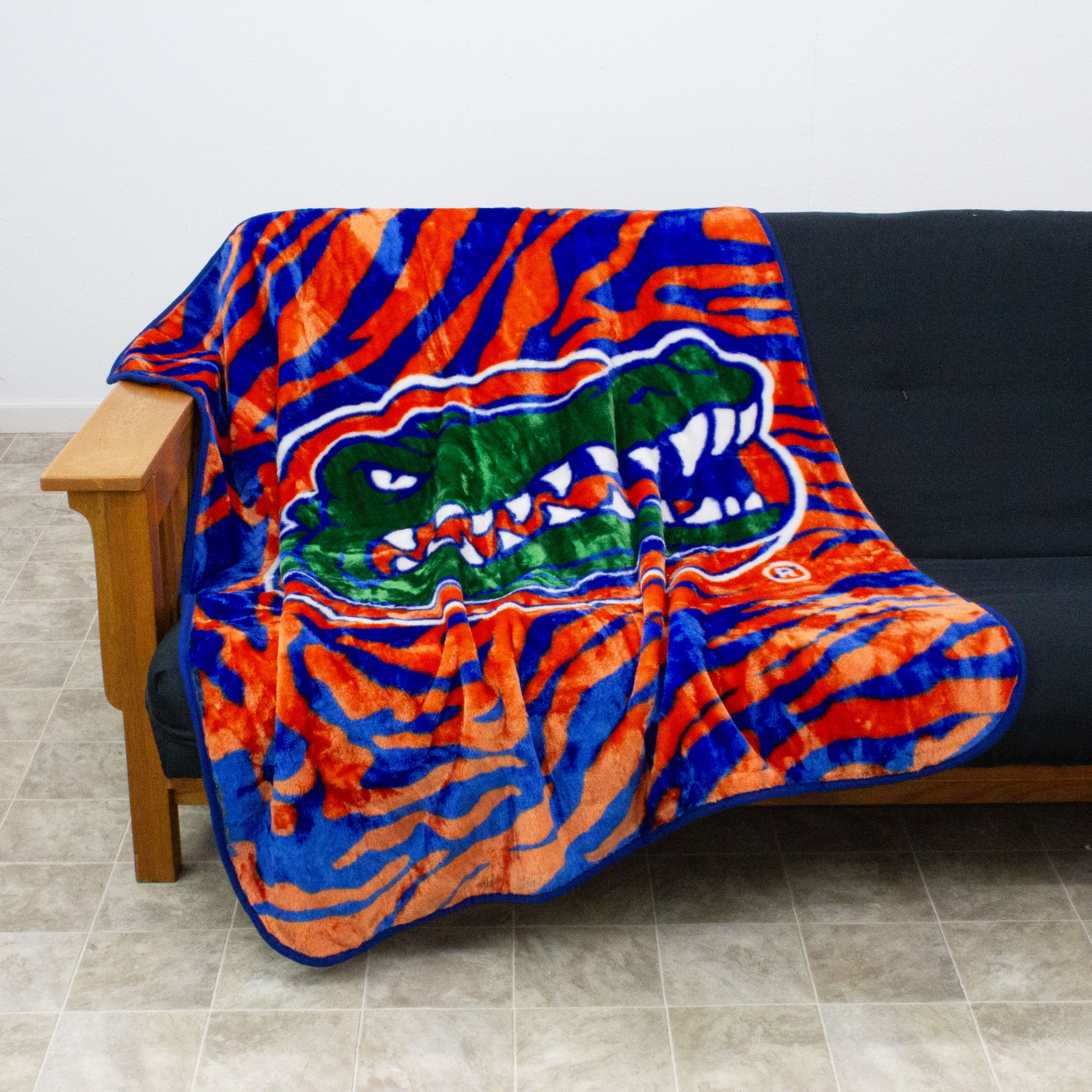 College Covers Everything Comfy Florida Gators Soft Raschel Throw Blanket, 60" x 50" - image 3 of 6