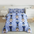 thumbnail image 2 of Castle Fairy Christmas Nutcracker 3 Pieces Queen Comforter Set for Teens,Winter Snowflake Ultra Soft Bedding Sets,Festival Xmas Bedding Comforter Set,Breathable Home Decor, 2 of 8