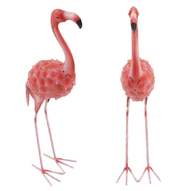Flamingo Garden Statue Tiene Colores Vibrantes Cuerpos Elegantes Y Texturas De Plumas Detalladas ANGGREK Otros