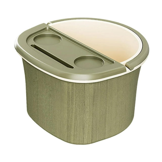 Baño de pies, bañera de inmersión, lavabo para pies, herramientas de bañera multifunción, SPA, remojo de pies verde
