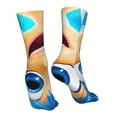 thumbnail image 4 of Lsque inside out 2 Print Women's Men's Novelty 16in Crew Socks Cotton Socks Knee High Socks for Walking,Running,Nurses,Pregnancy, 4 of 6
