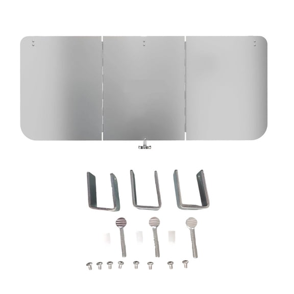 Aluminum Heat Reflector Panel: Enhance Efficiency & Save Gas for Patio Heaters!