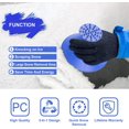 thumbnail image 2 of Raspadores de nieve para automóviles, raspador de nieve Parabrisas Rascador de hielo mágico para automóviles Coche redondo 2 en 1 Embudo de aceite redondo Cepillo para nieve de hielo para SUV, automóviles, camiones esquí esquí Gafas de esquí, 2 of 5